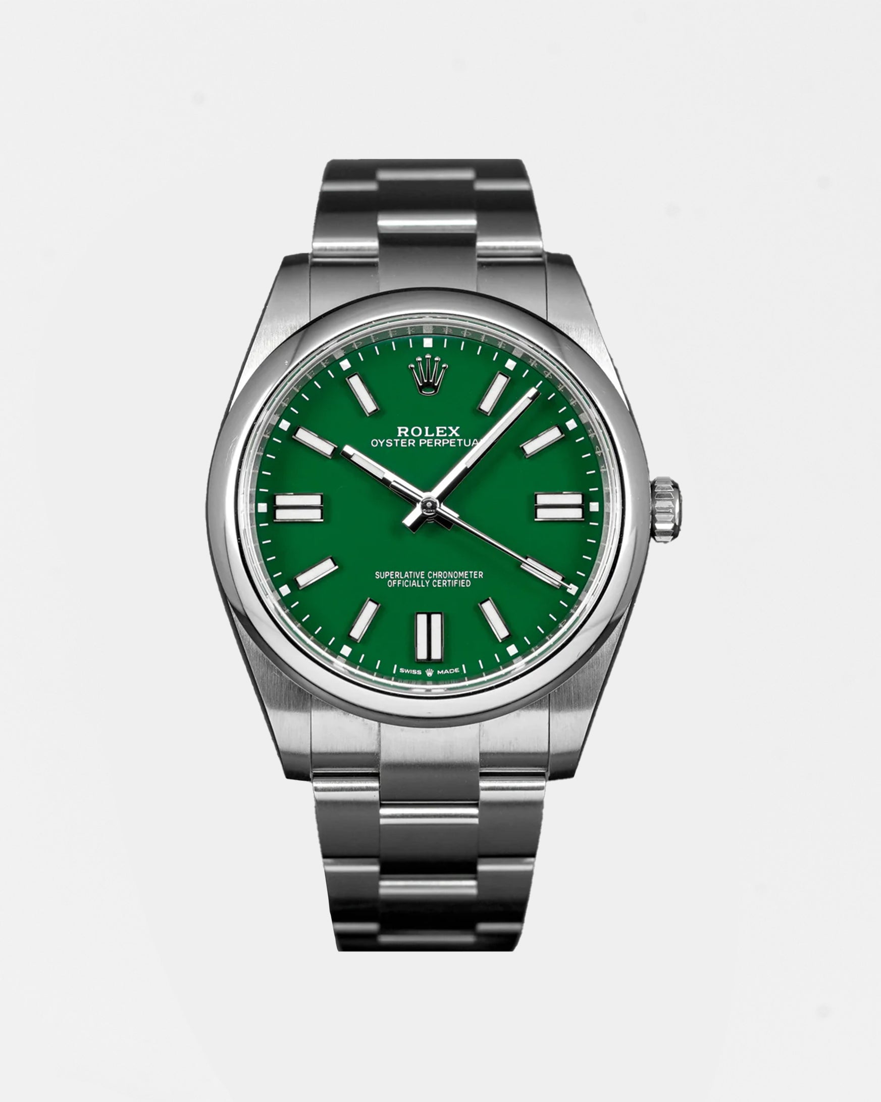 Rolex Oyster Perpetual 41 – Green Dial - 2025 (Ref. 134300)