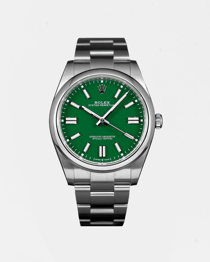 Rolex Oyster Perpetual 41 – Green Dial - 2025 (Ref. 134300)