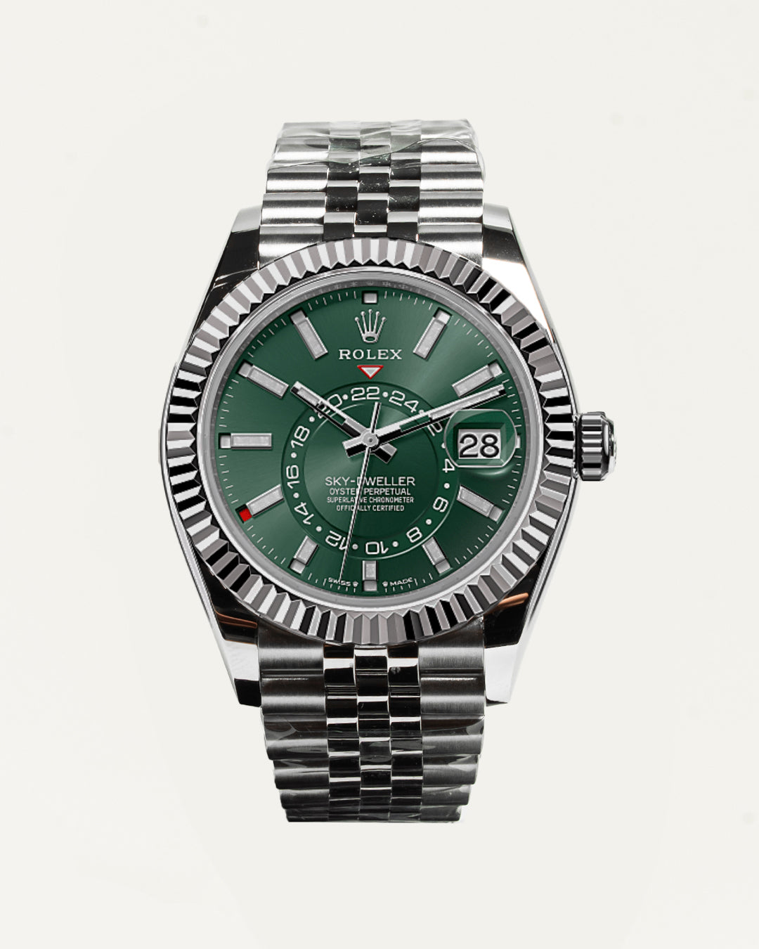 Rolex Sky-Dweller Jubilee Mint Green – 2025 (Ref. 336934)