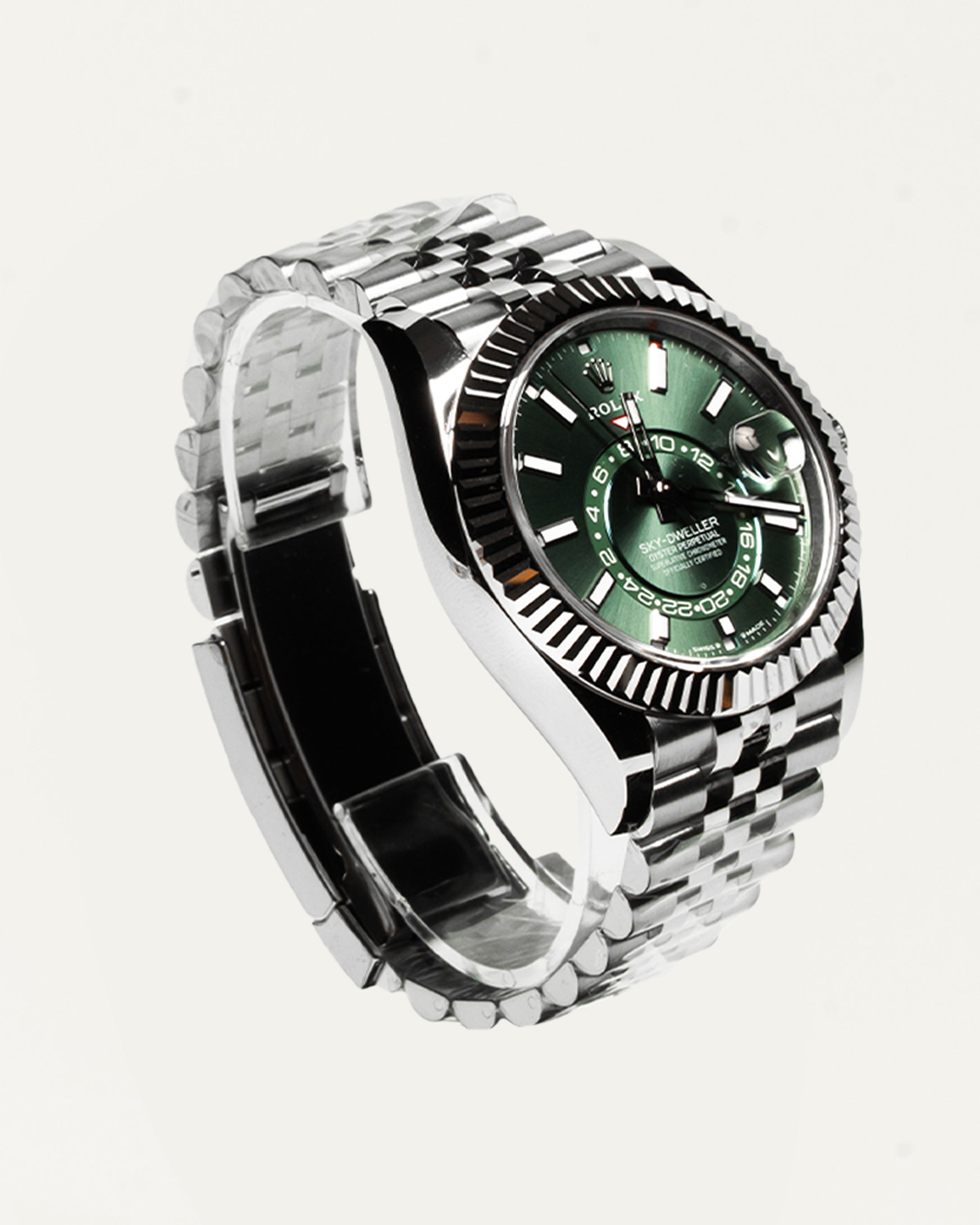 Rolex Sky-Dweller Jubilee Mint Green – 2025 (Ref. 336934)