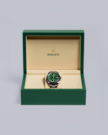 Rolex Oyster Perpetual 41 – Green Dial - 2025 (Ref. 134300)