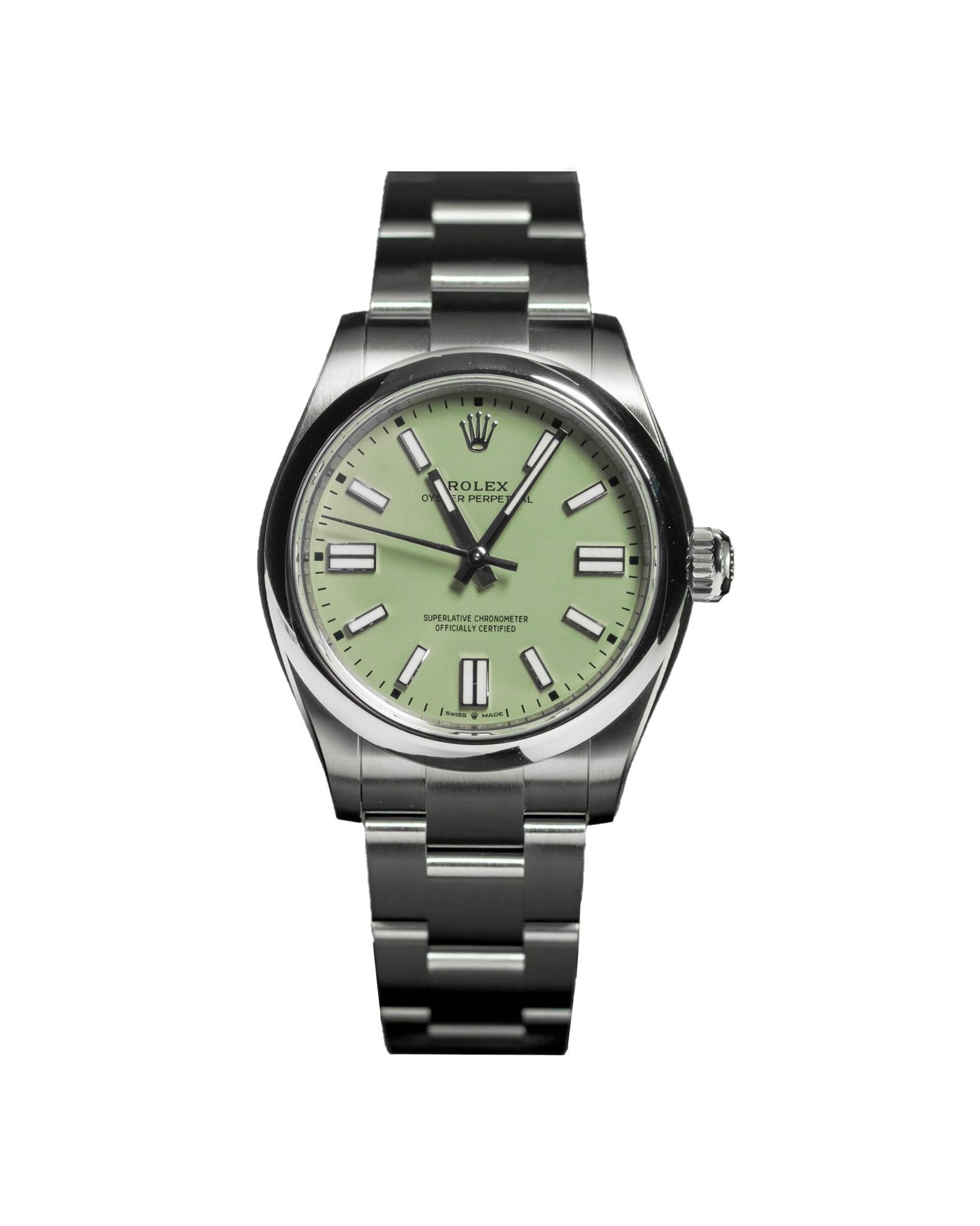 Rolex Oyster Perpetual 41 Pistachio Dial - 2025 (Ref. 134300