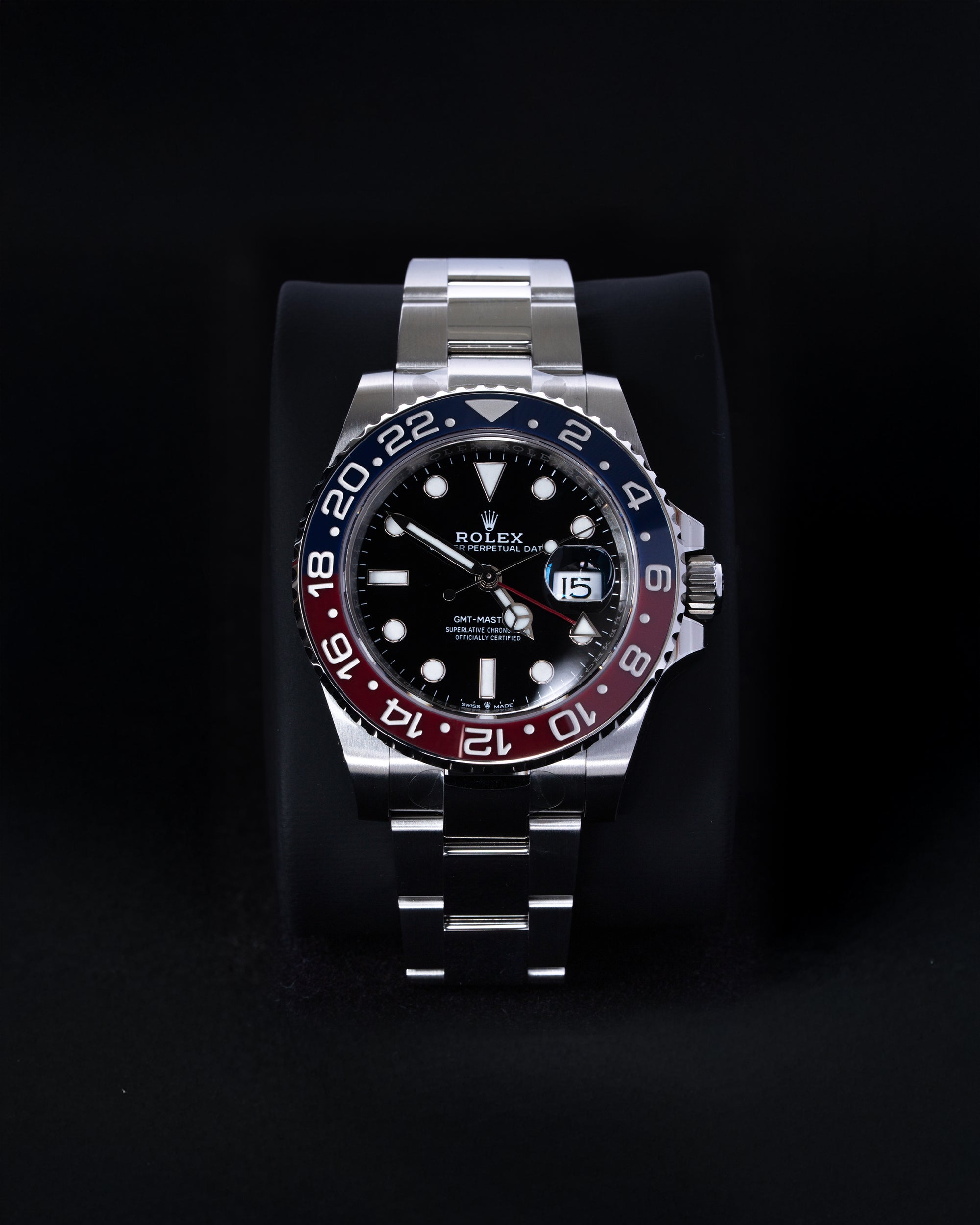 ROLEX GMT-Master II "Pepsi" Oyster – 2025 Model (Ref. 126710BLRO)