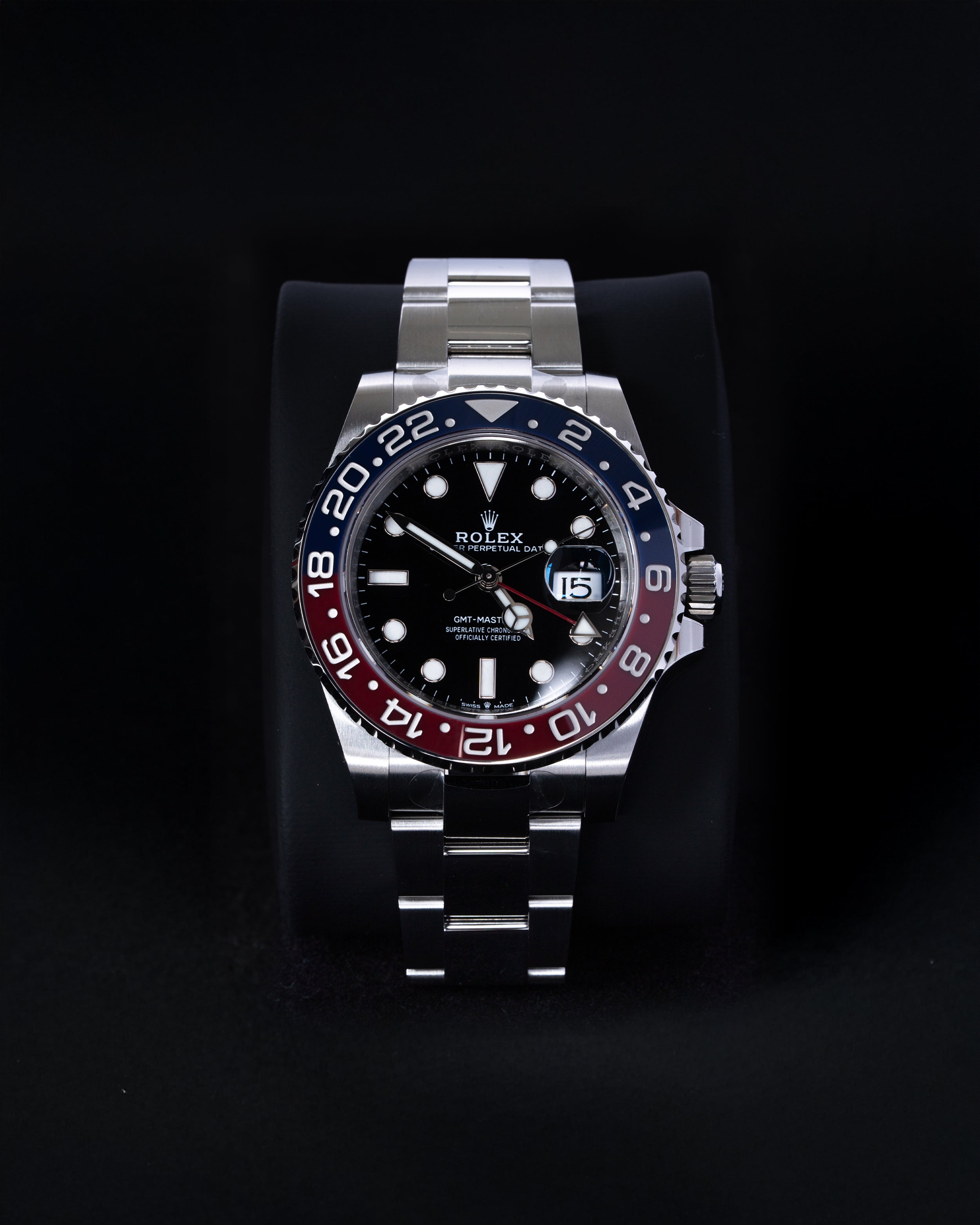 ROLEX GMT-Master II "Pepsi" Oyster – 2025 Model (Ref. 126710BLRO)