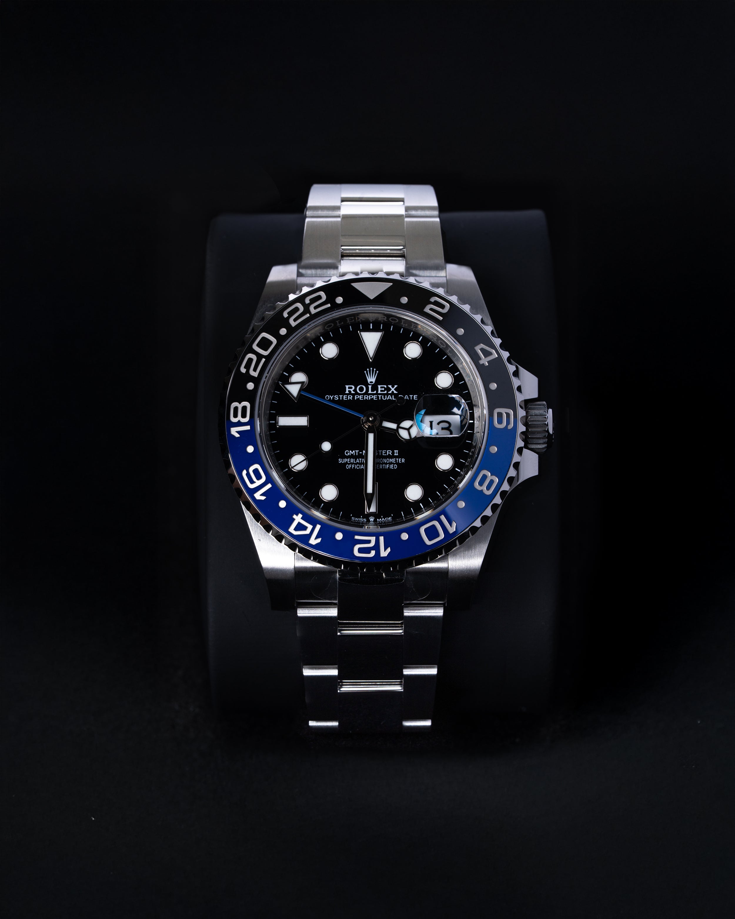 Rolex GMT-Master II “Batman” – 2025 (Ref. 116710BLNR)